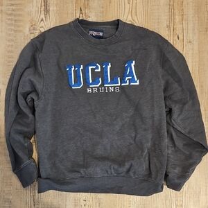 Y2k 90's Jansport Athletic Dark Gray UCLA Bruins Crewneck Sweater